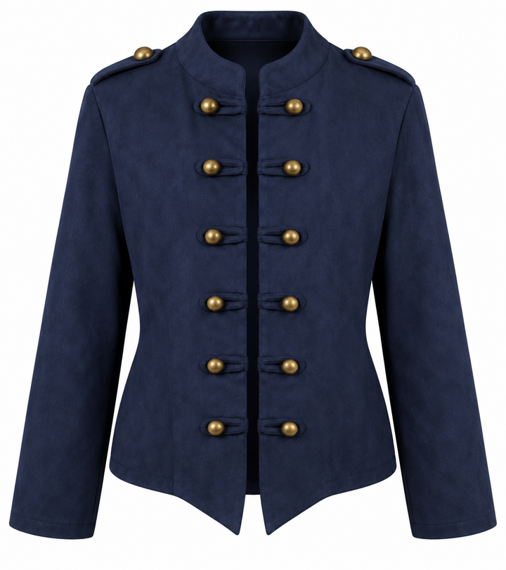 Marcella Military Jacket Navy