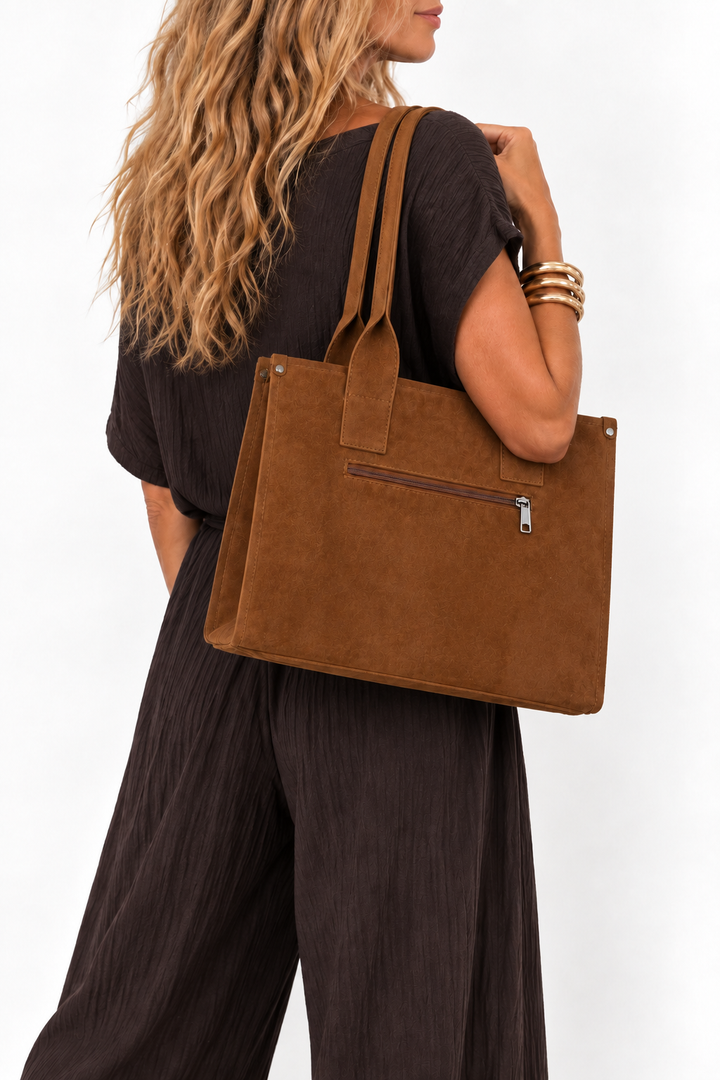 Marcia Tote Bag Rust