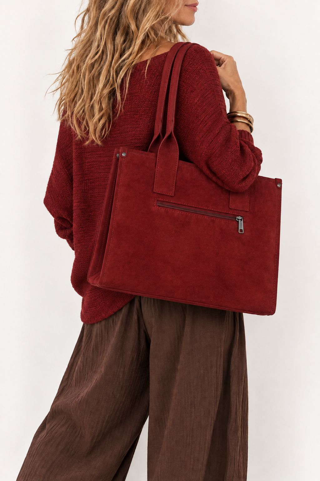Marcia Tote Bag Red