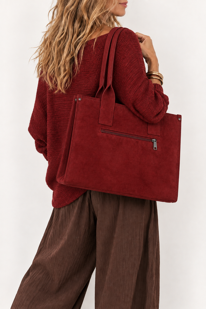 Marcia Tote Bag Red