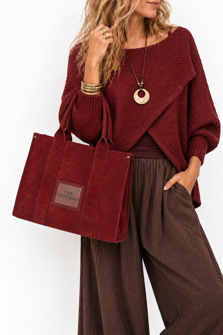 Marcia Tote Bag Red