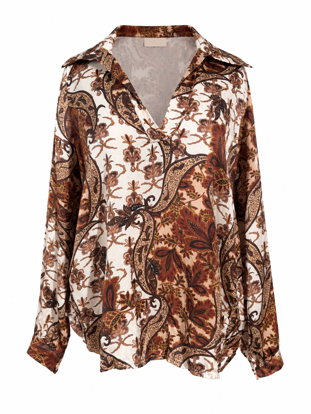 Jovanne Paisley Top Cream
