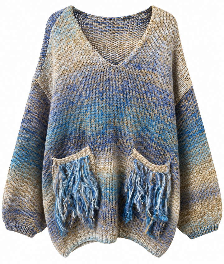 Boho Ombre Knit Jumper Multi
