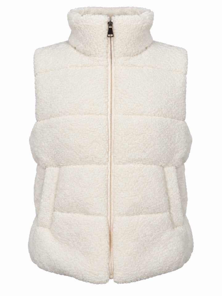 Freya Teddy Gilet Cream