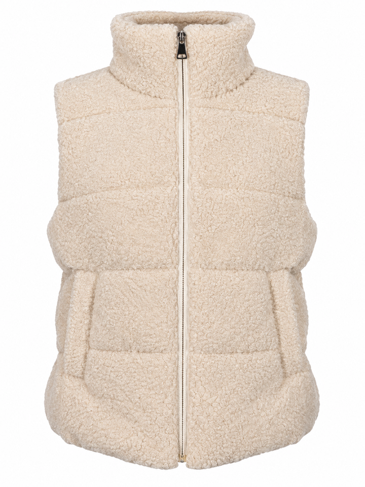 Freya Teddy Gilet Beige