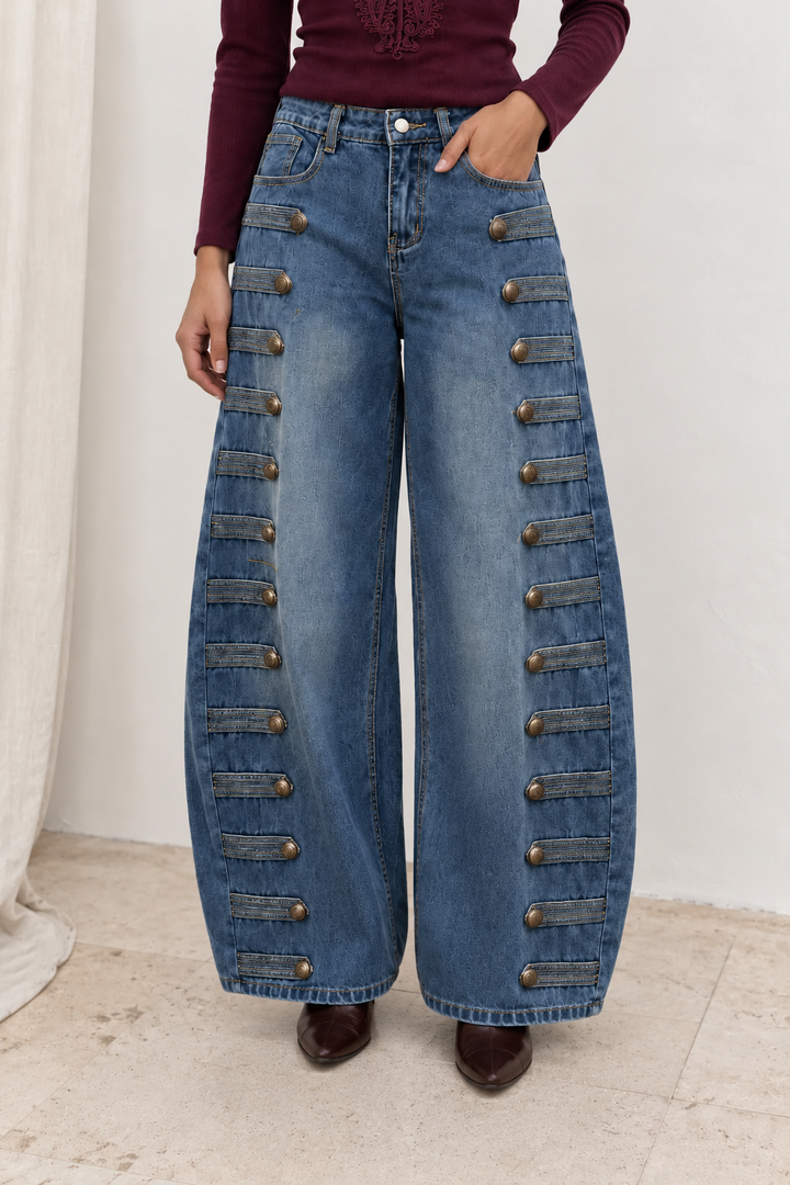 Mia Military Jeans Denim