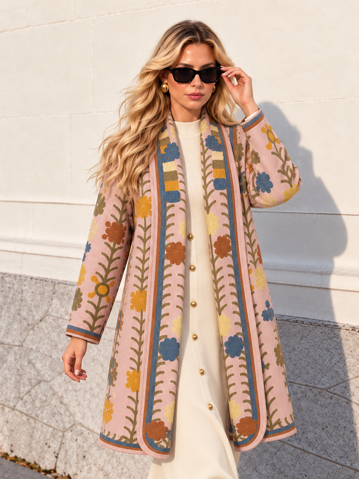 Bohemian Horizon Jacket Blush