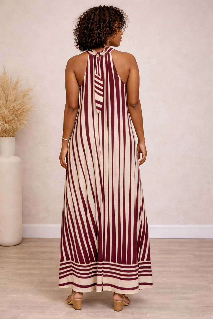 Lilith Luxe Stripe Dress