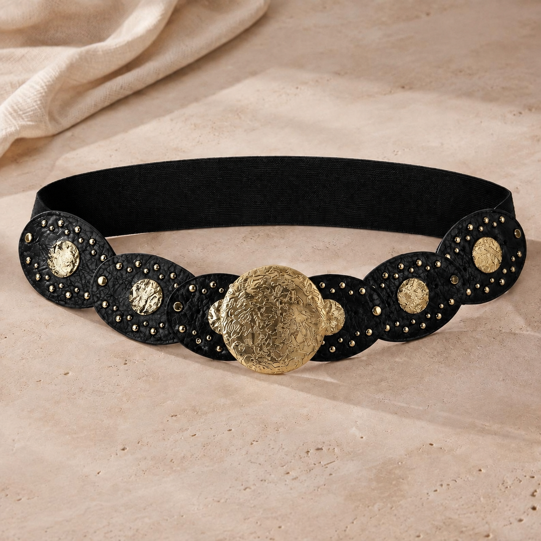 Savannah Oval Disc Belt Black