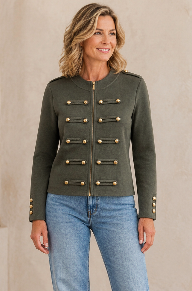 Marlow Military Jacket Khaki