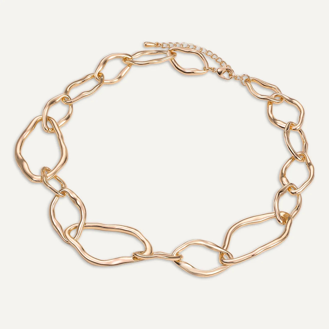 Zora Link Necklace Gold