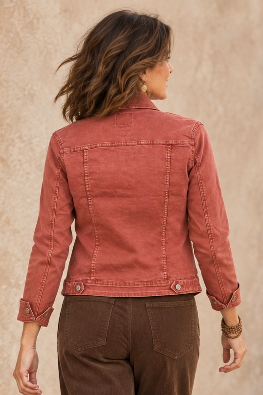 Cinnamon Denim Jacket