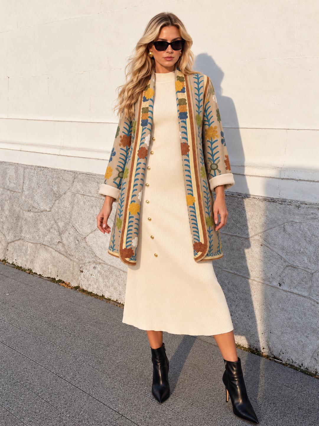 Bohemian Horizon Jacket Beige