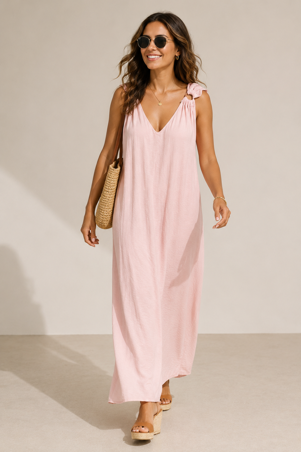 Bailey Loop Dress Pink