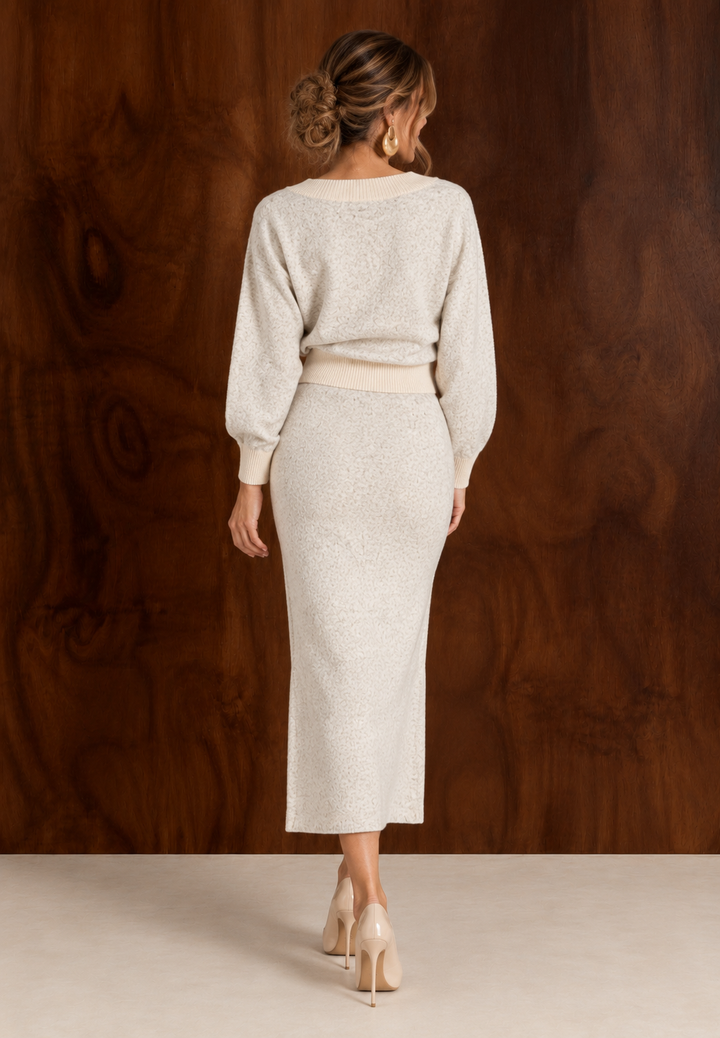 Cosy Horizon Co Ord Cream