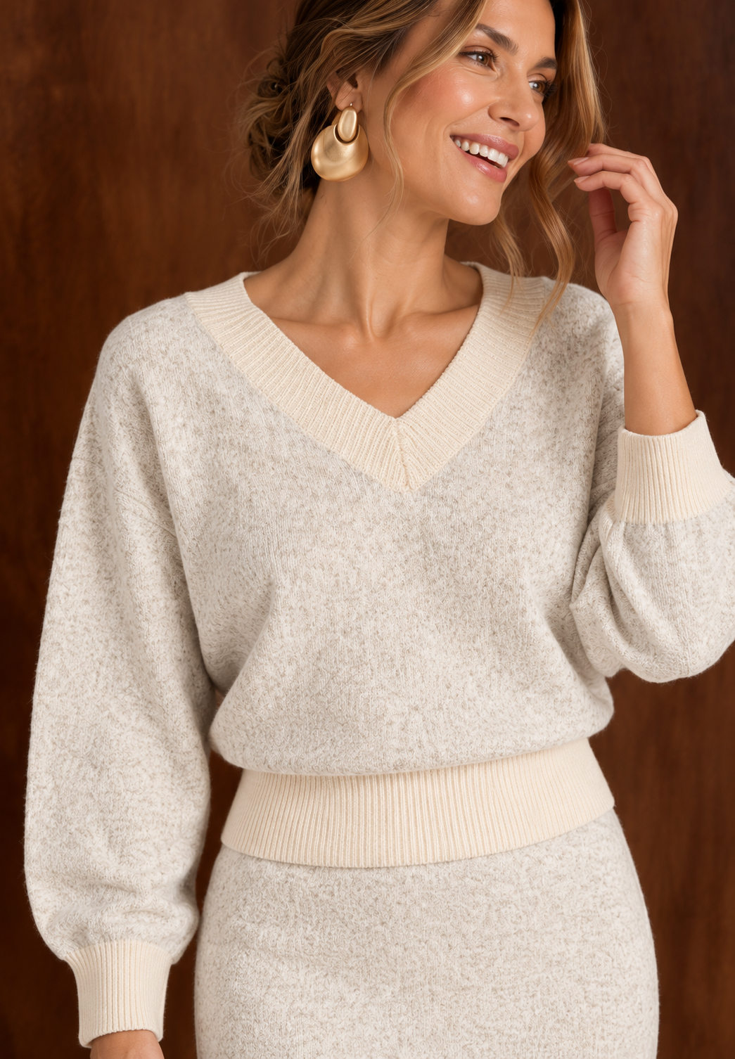 Cosy Horizon Co Ord Cream