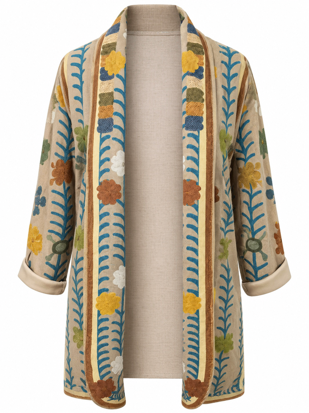Bohemian Horizon Jacket Beige