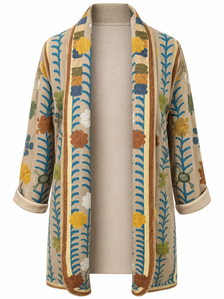 Bohemian Horizon Jacket Beige