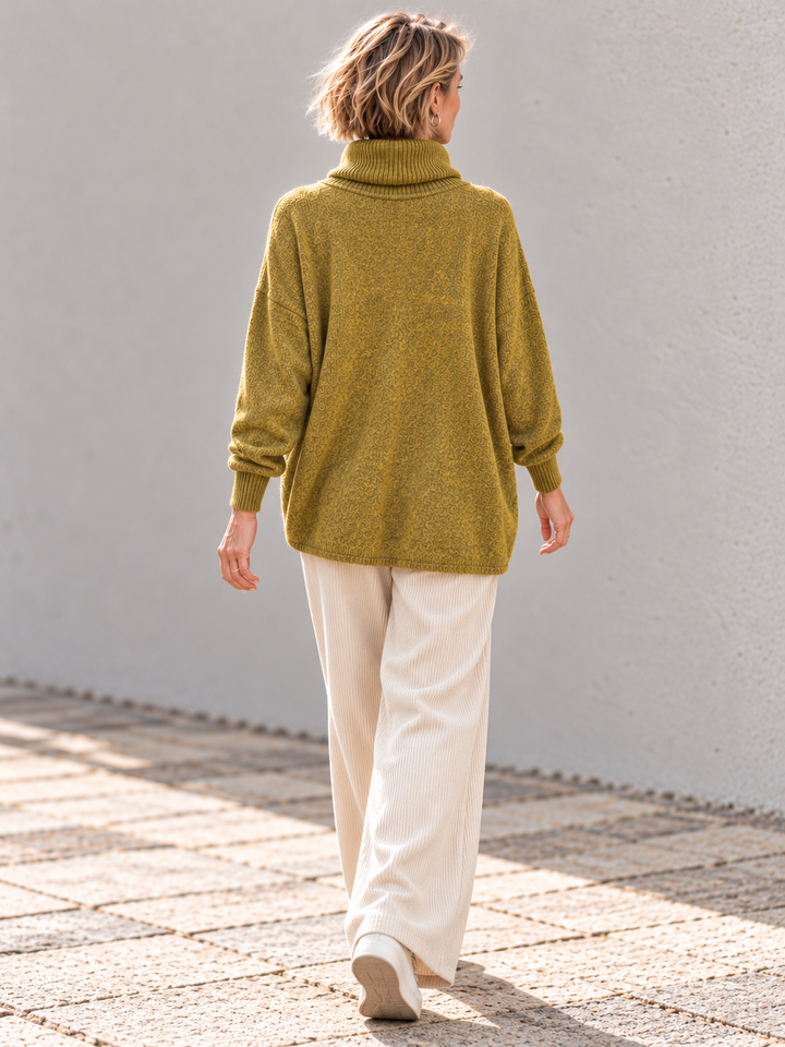 Monika Oversized Jumper Ochre