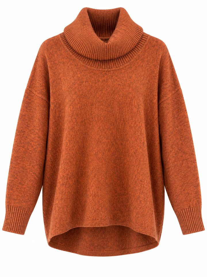 Monika Oversized Jumper Tangerine