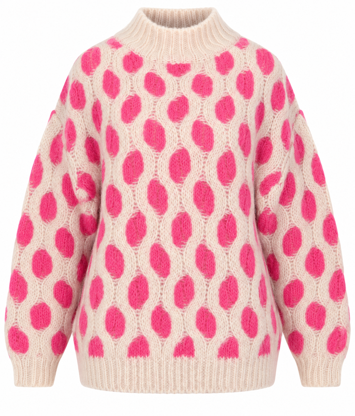 Salina Spot Jumper Pink
