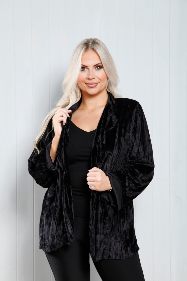 Abbey Luxe Blazer Black