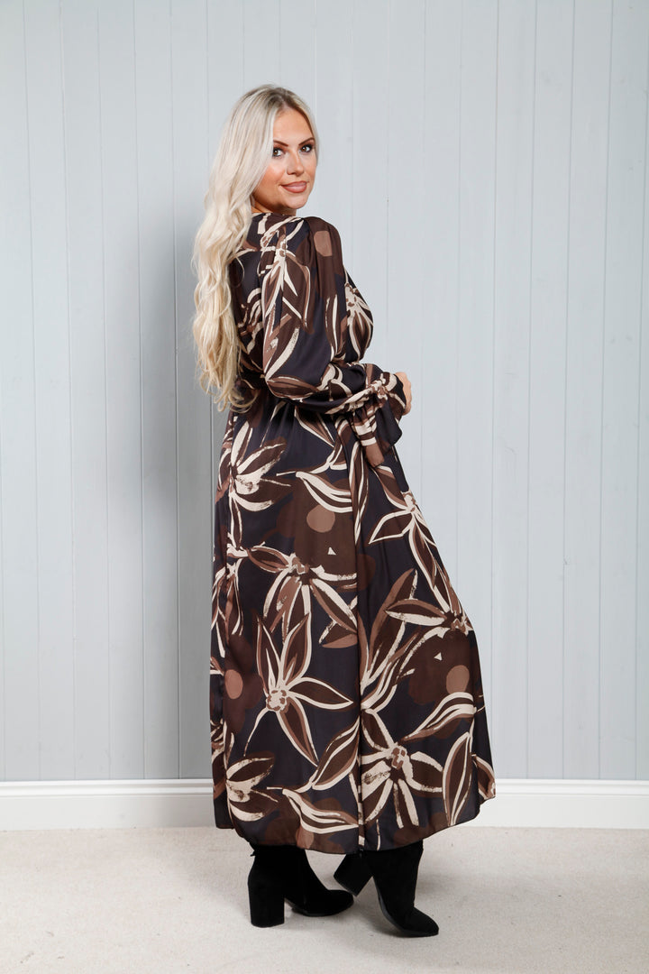 Twiggy Luxe Dress Midnight Mocha