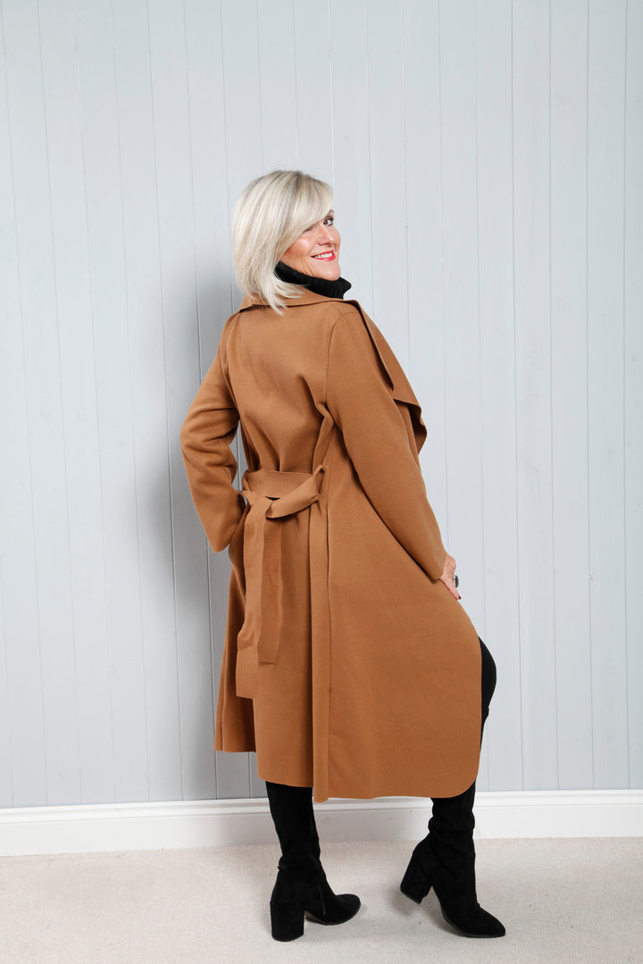 Tiffany Lightweight Coat Tan