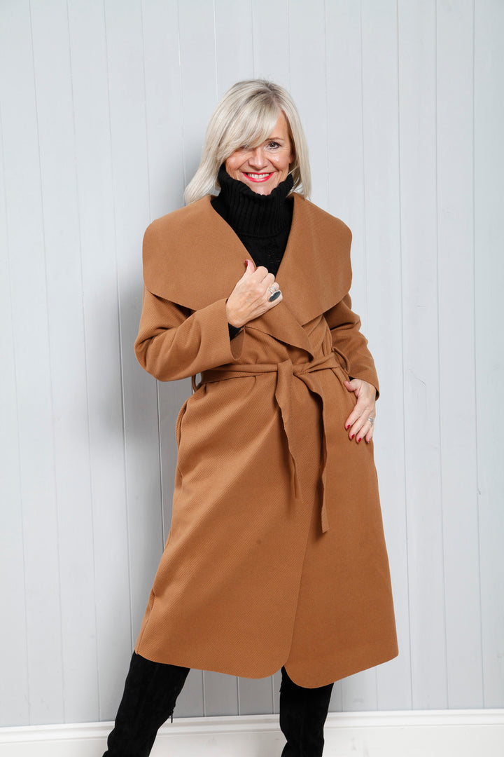 Tiffany Lightweight Coat Tan