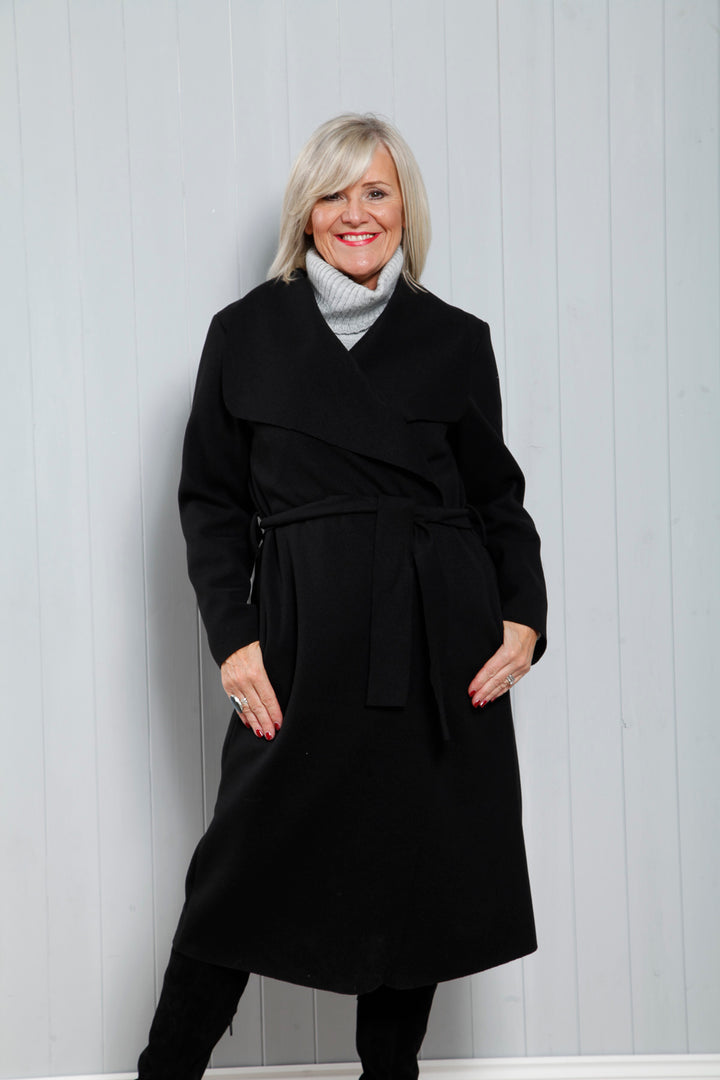 Tiffany Lightweight Coat Black