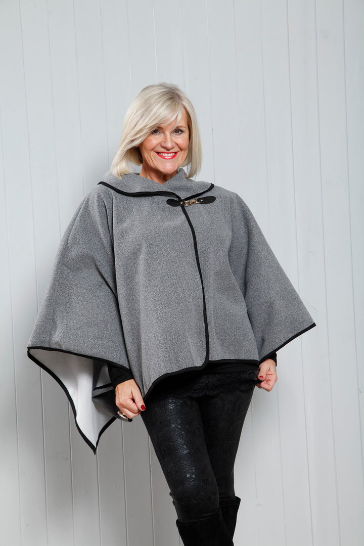 Lauren Luxe Cape Grey
