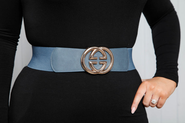 Double G belt Air Force Blue