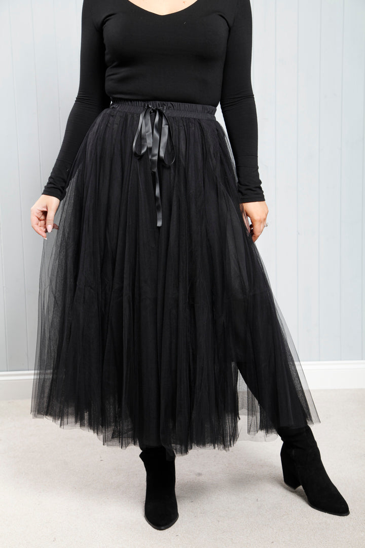 Esmerelda Tulle Skirt Black