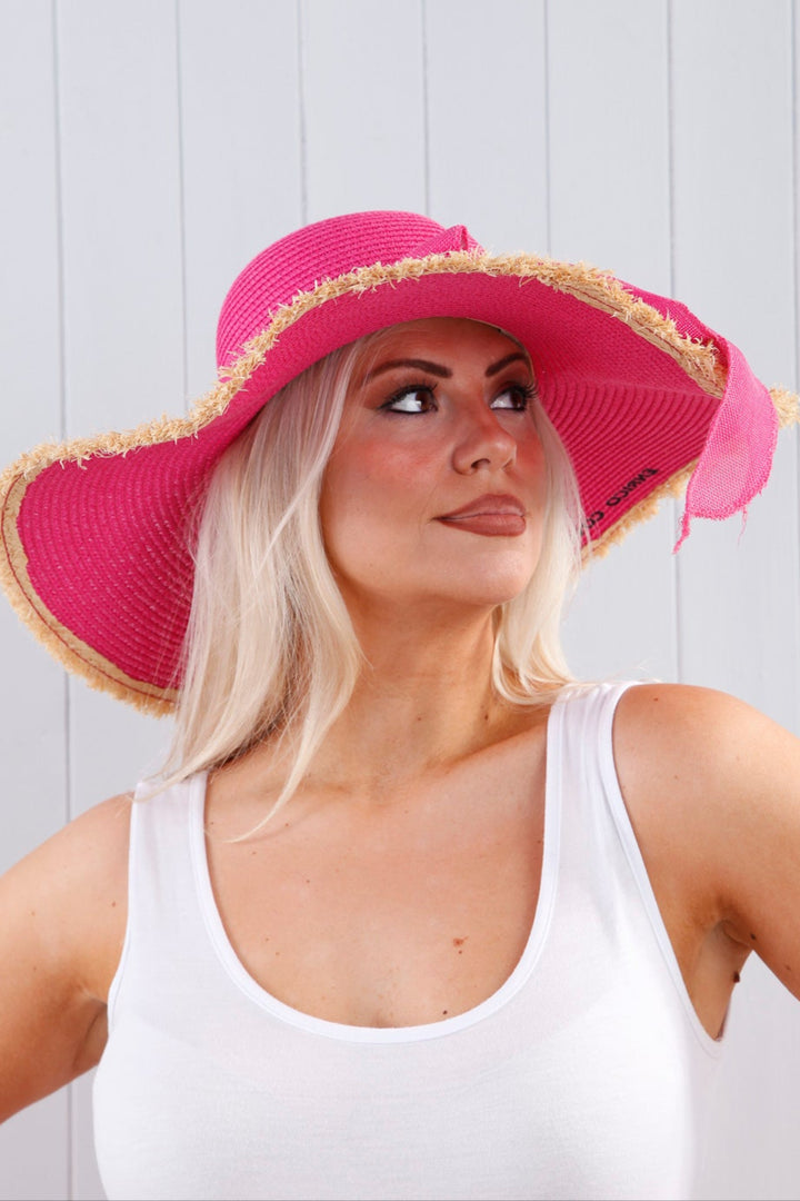 Sandra Sun Hat Pink