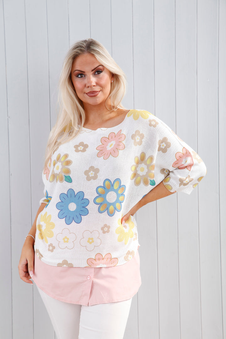 Sadie Shirt Extender Pink