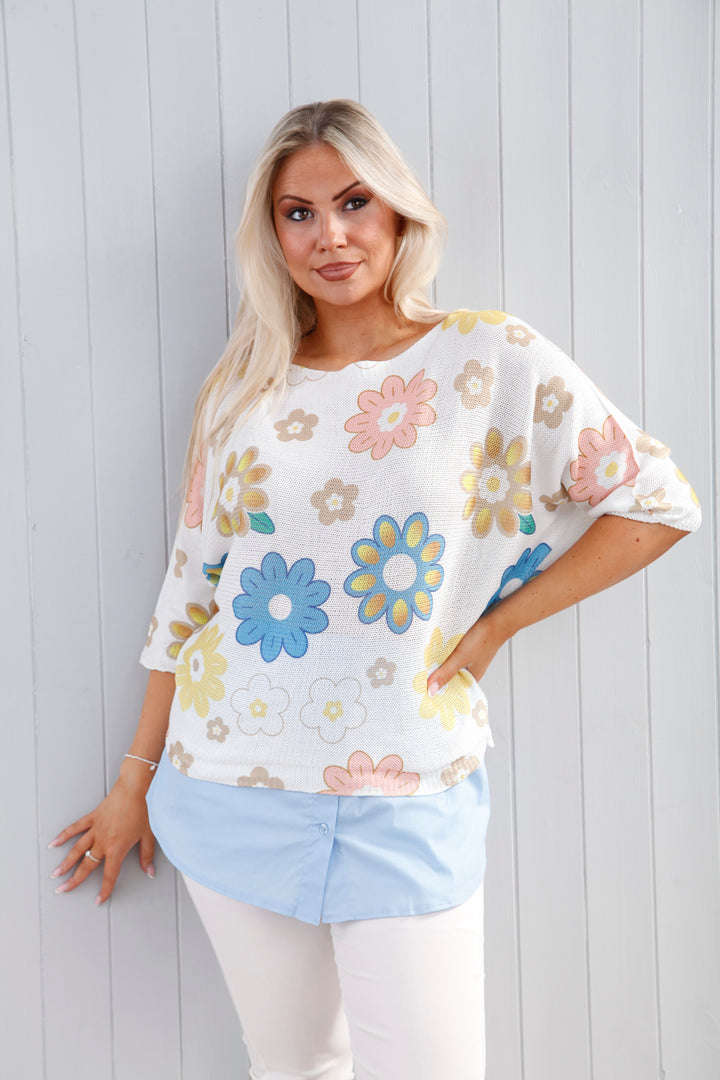 Sadie Shirt Extender Blue