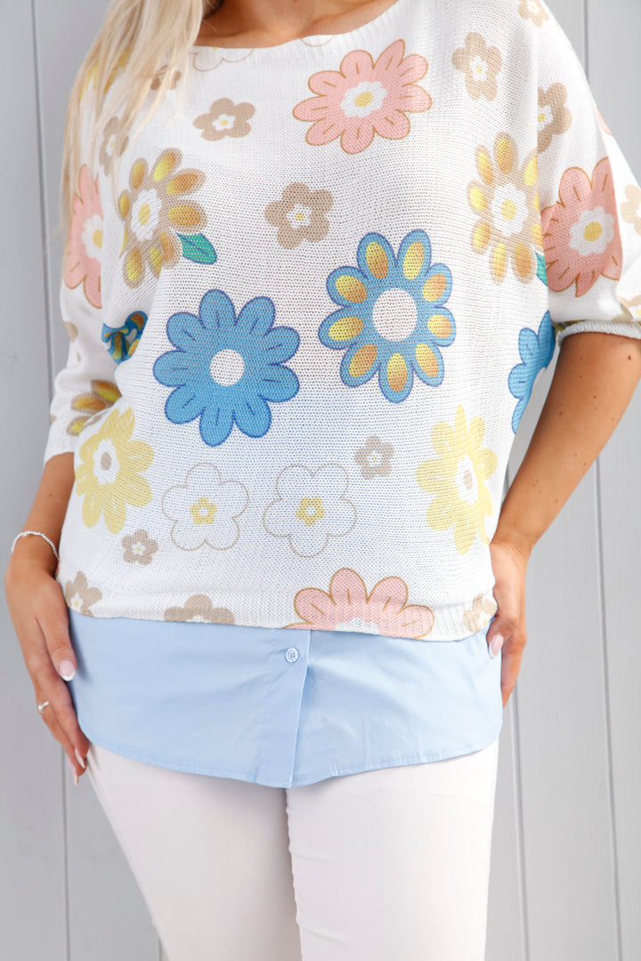 Sadie Shirt Extender Blue