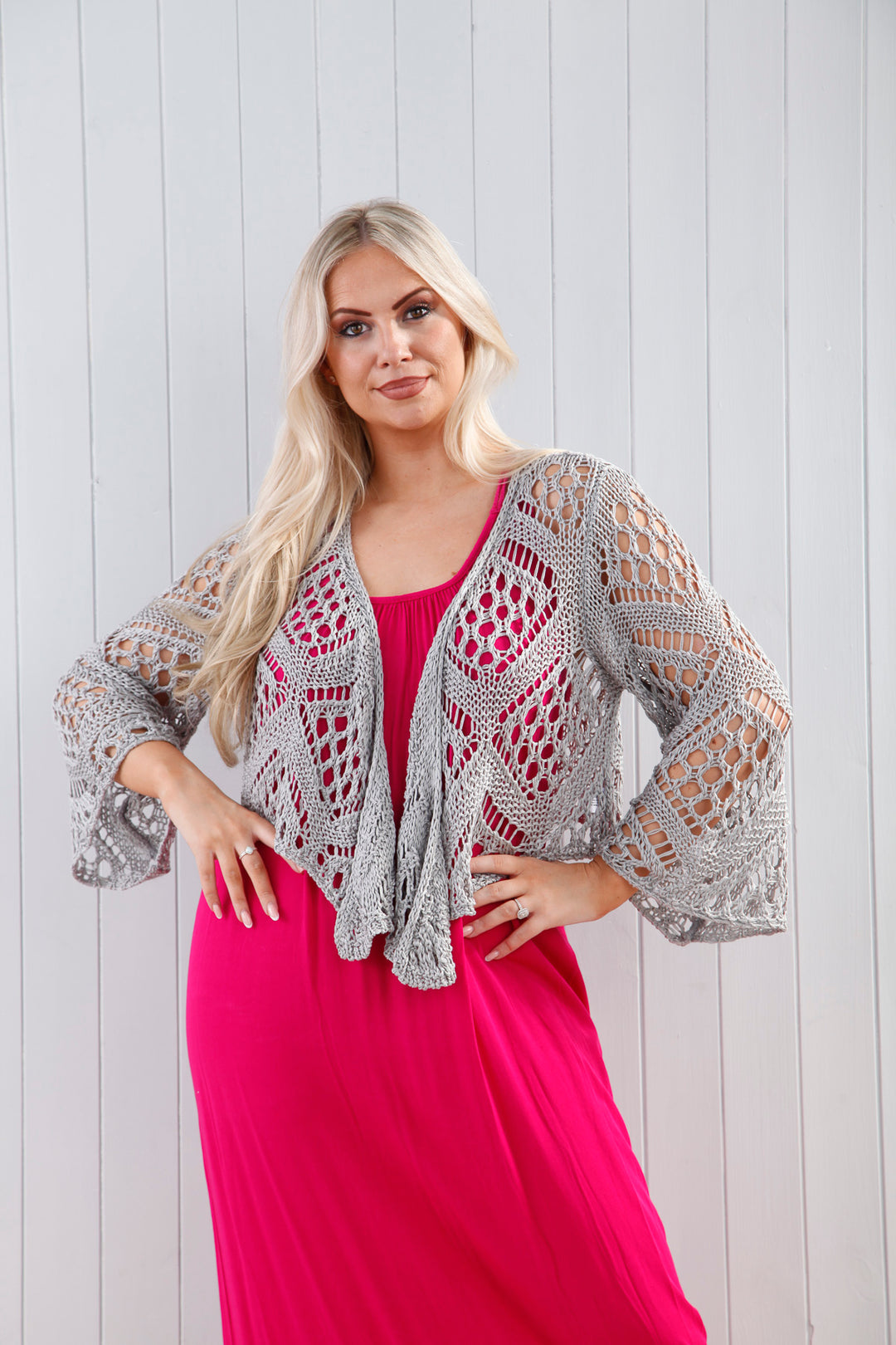 Orlena Cardigan Grey