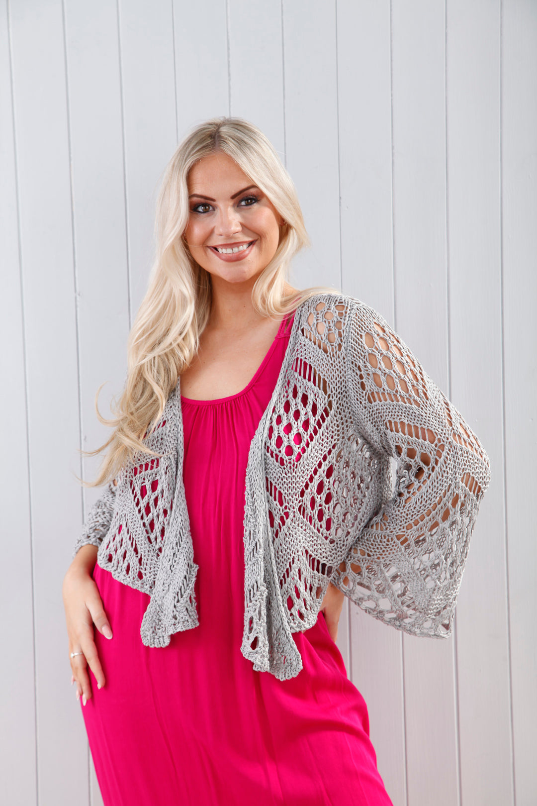 Orlena Cardigan Grey