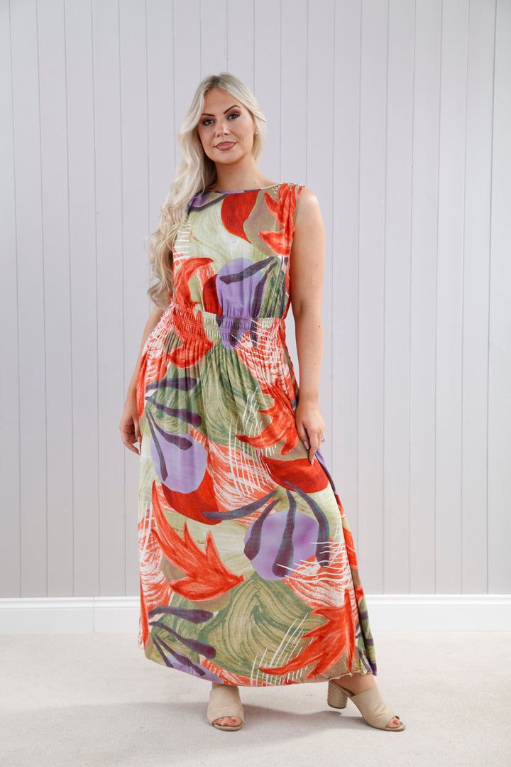 Eloise Luxe Maxi Dress Olive