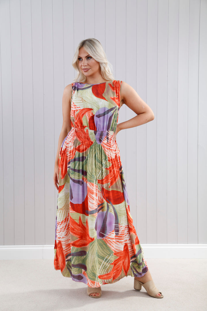 Eloise Luxe Maxi Dress Olive