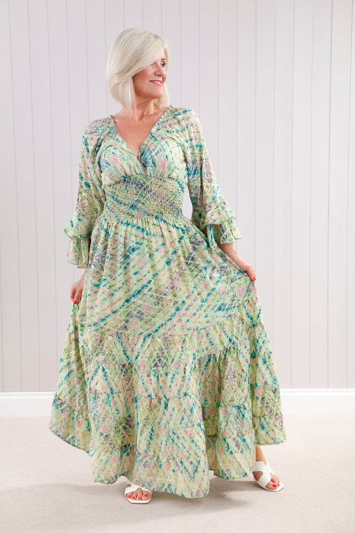 Summer Sorbet Dress Lime