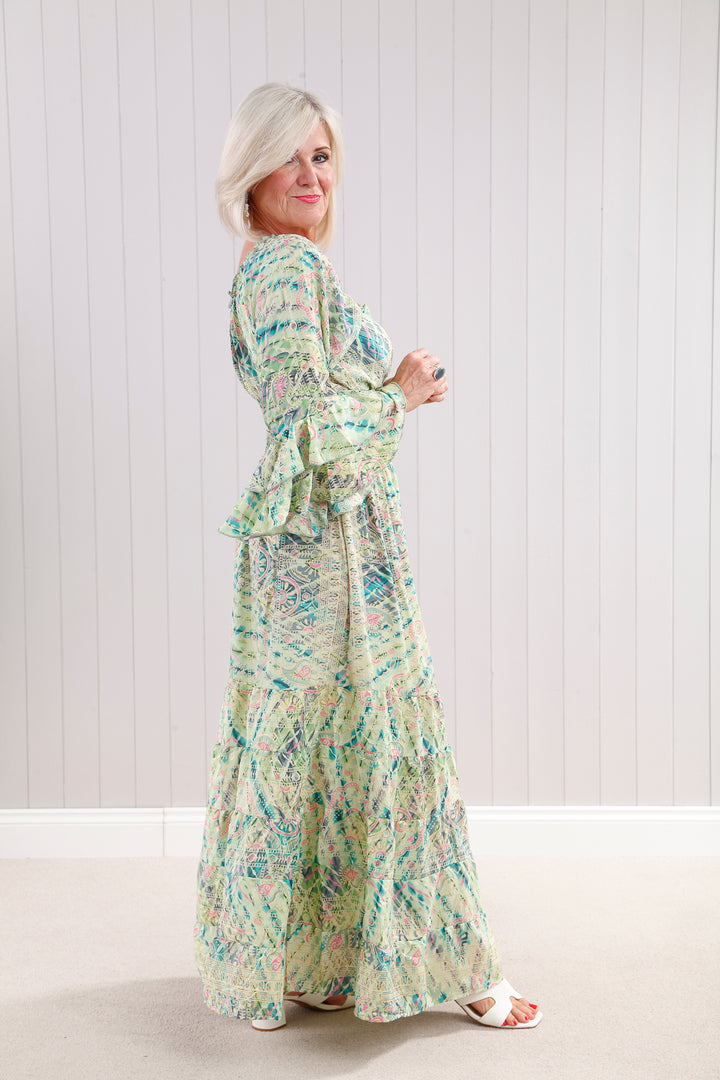 Summer Sorbet Dress Lime
