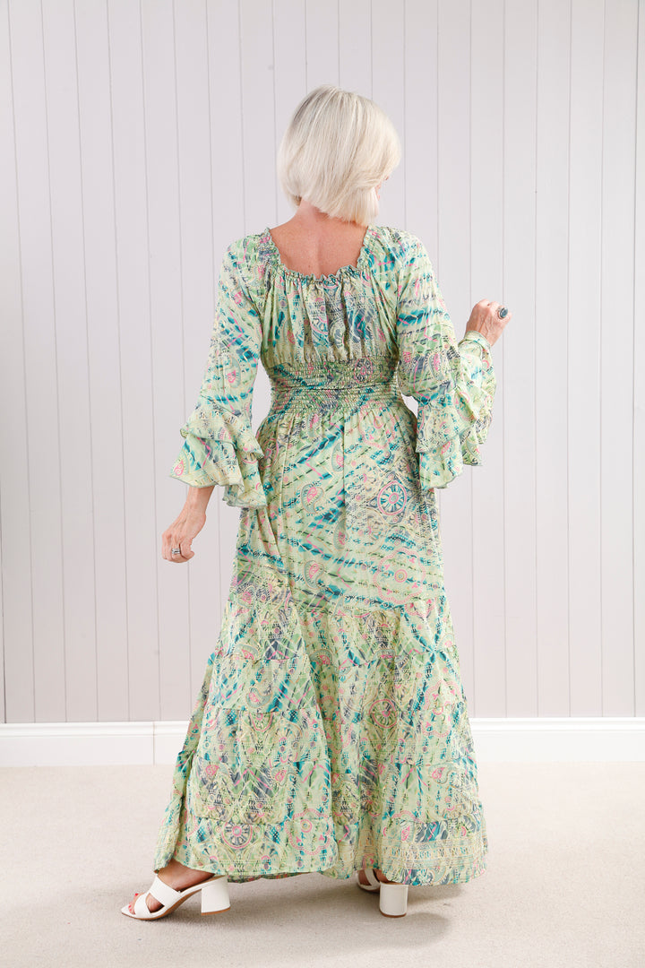 Summer Sorbet Dress Lime
