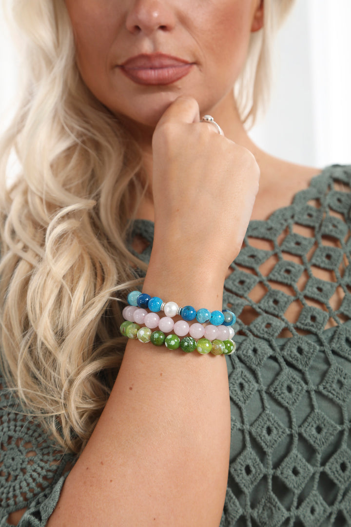 Nadia Moon Bracelet Pale Pink
