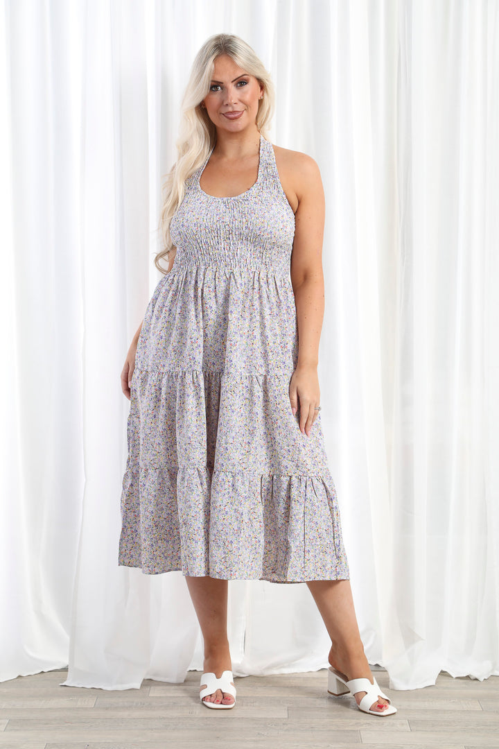 Imogen Floral Dress Lilac