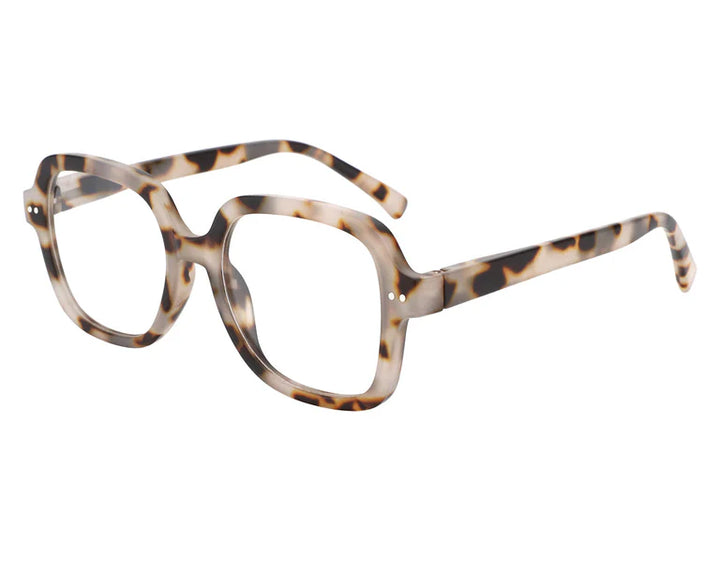 Adrienne Reading Glasses Matt White/Tort
