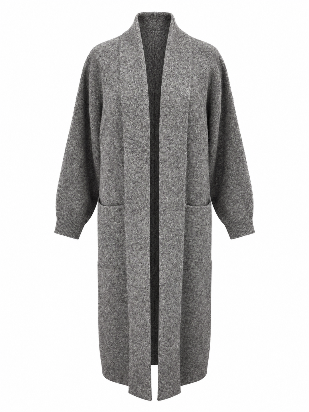 Stephanie Longline Cardigan Greige
