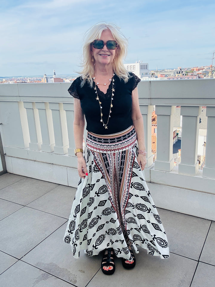 Aztec Palazzo Trouser