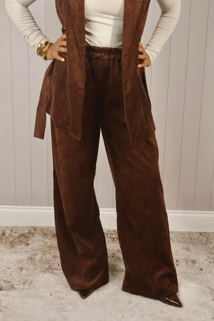 Roxanne Co-Ord Set Chocolate